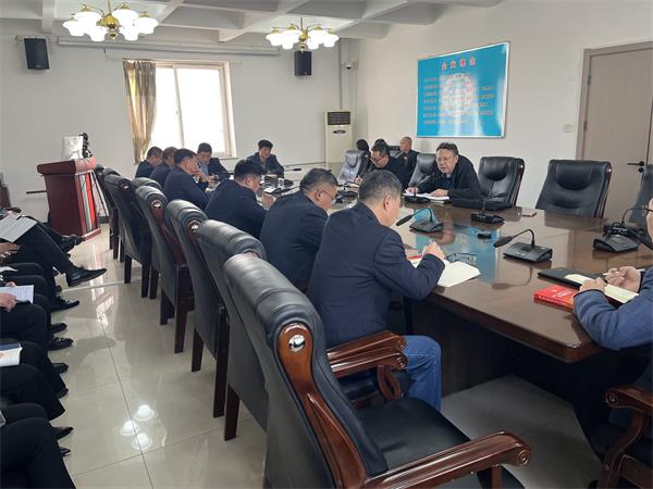 公司党委副书记、总经理唐志强赴六分公司、天津分公司宣讲党的二十届四中全会精神