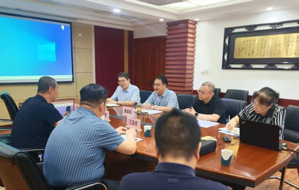 石家庄市桥西区住建局一行到公司座谈交流