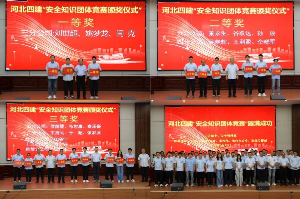 公司成功举办安全知识团体竞赛
