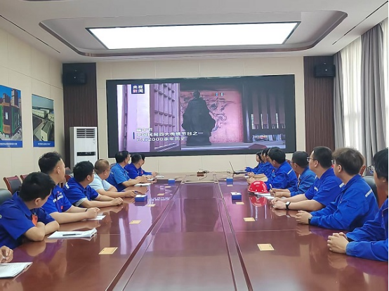 四分公司石家庄西南地表水厂项目部开展端午主题系列活动